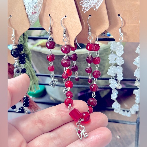 Stunning Dainty Clear Crystals Silver Micro-Beading Bracelet & CZ Silver Charm - Picture 5 of 14